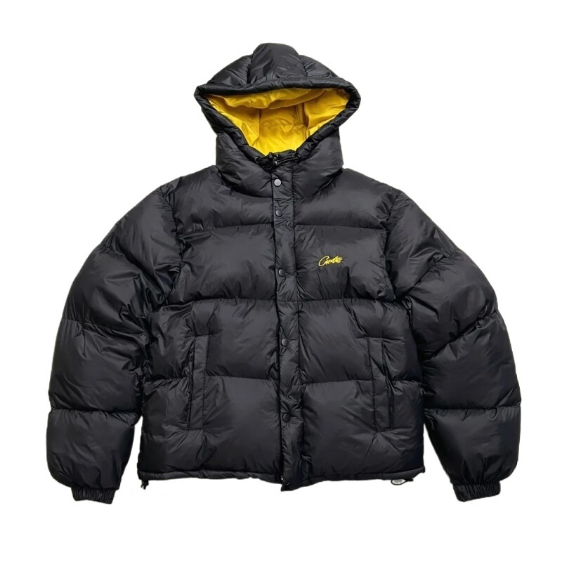 Corteiz Black Trendy and Cool Down Jacket