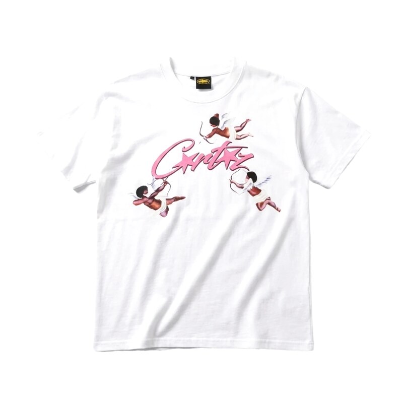 Corteiz Cupid Print White T-shirt