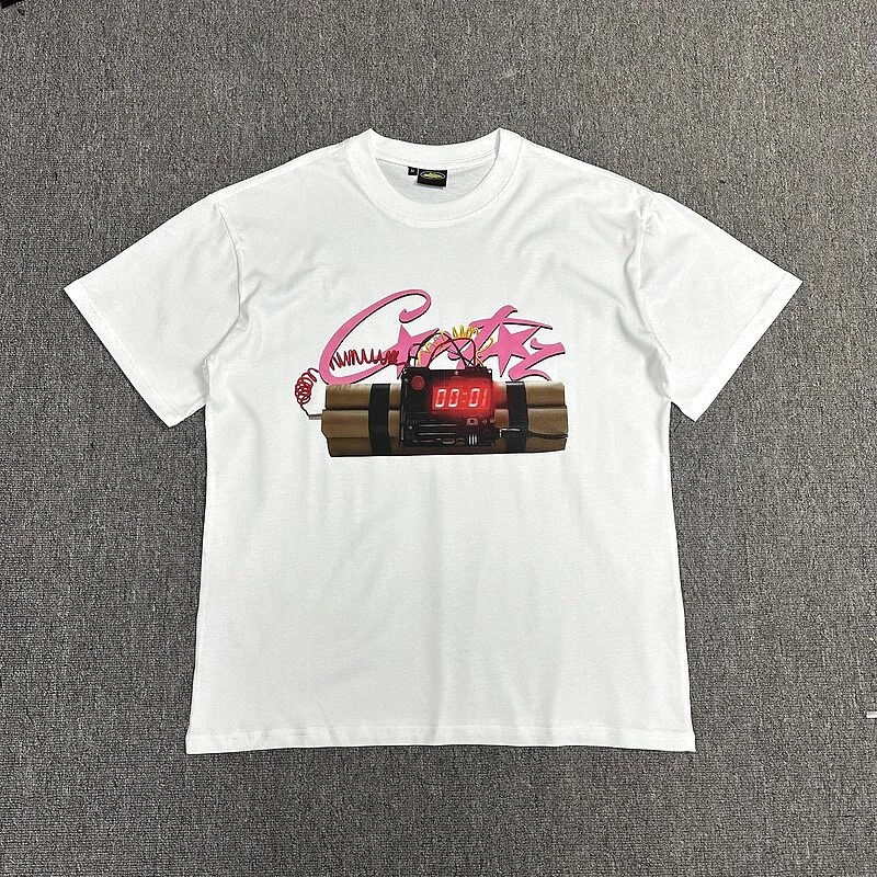 Corteiz Logo Detail Logo T-shirt Black Corteiz with Functional Detail