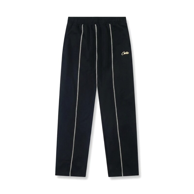 Corteiz minimalist style black trousers