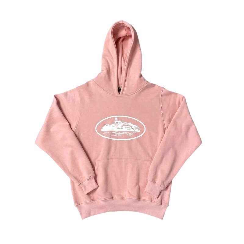 Corteiz Pink Minimalist Hoodie