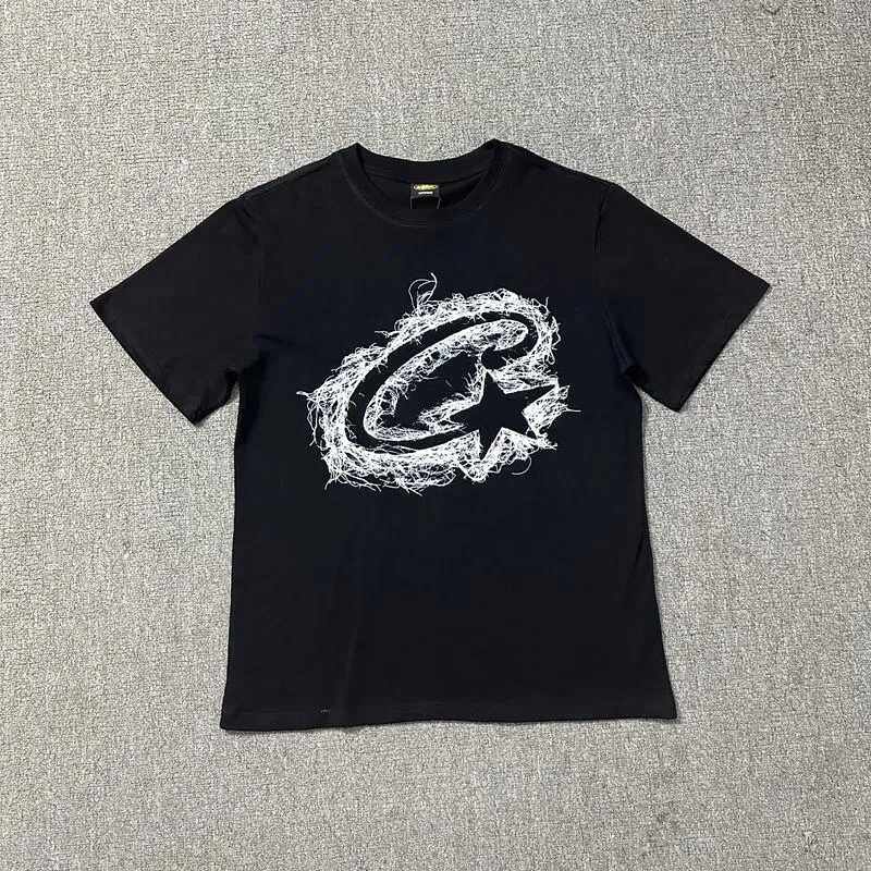 Corteiz Summer Logo T-shirt Black Corteiz with Bold Graphic