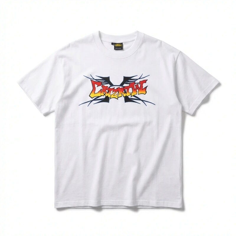 Corteiz X Series Trendy and Cool Style White T-shirt