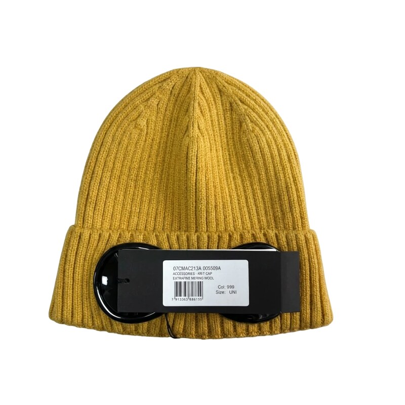 C.P. Woolen Retro Yellow Hat
