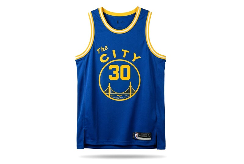 Curry's No. 30 basketball jersey