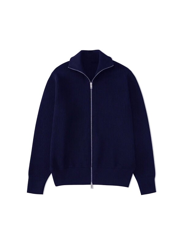 Daily Zip jacket Black Minimalist Full for City Outfits