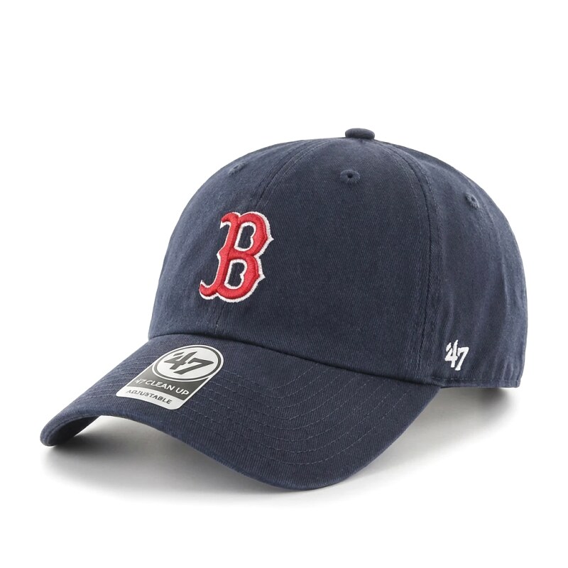 Dark blue baseball cap of the MLB Boston Red Sox