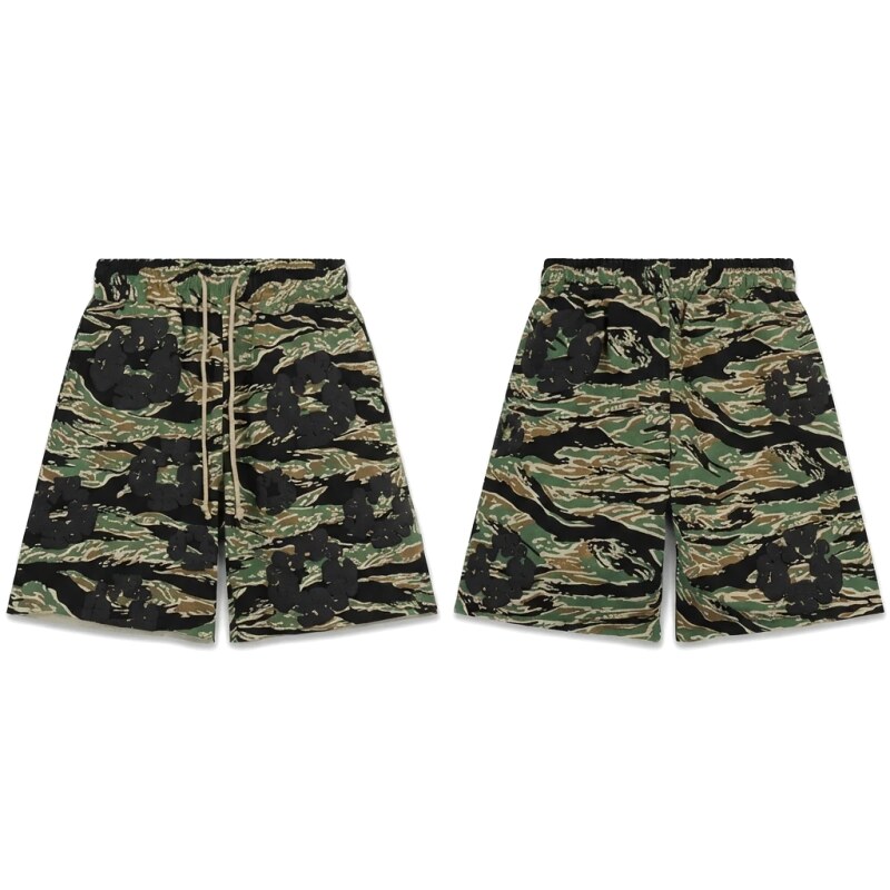 DENIM TEARS camouflage shorts