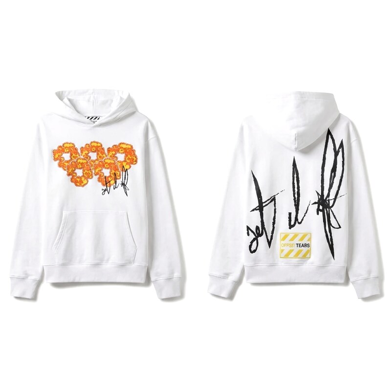 DENIM TEARS Graffiti Print Style Sweatshirt