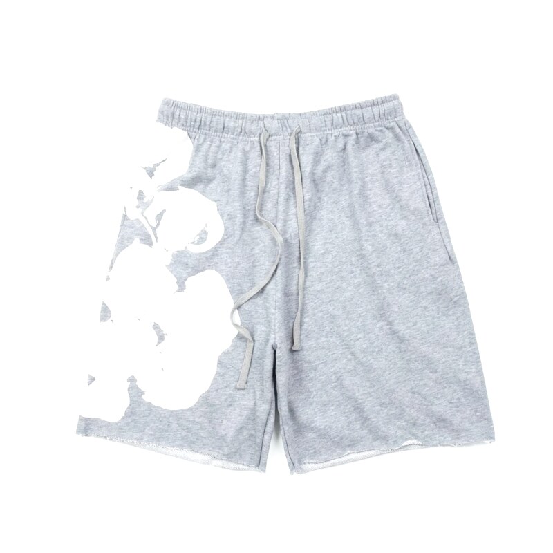 DENIM TEARS Grey Printed Shorts