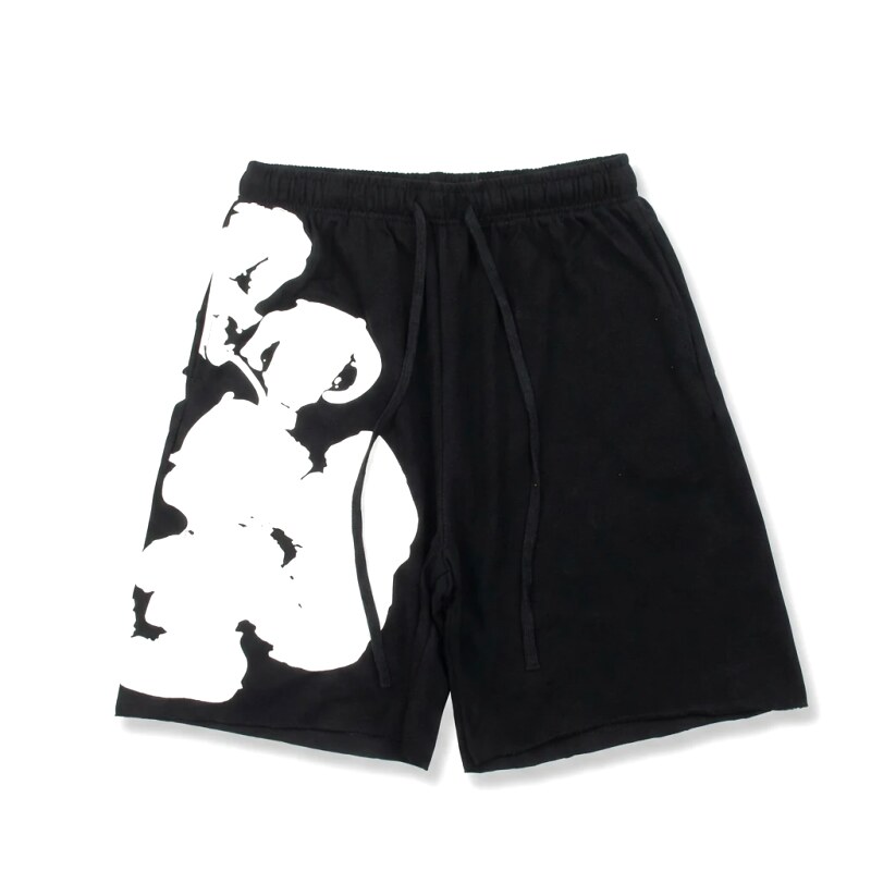 DENIM TEARS Panda Print Shorts