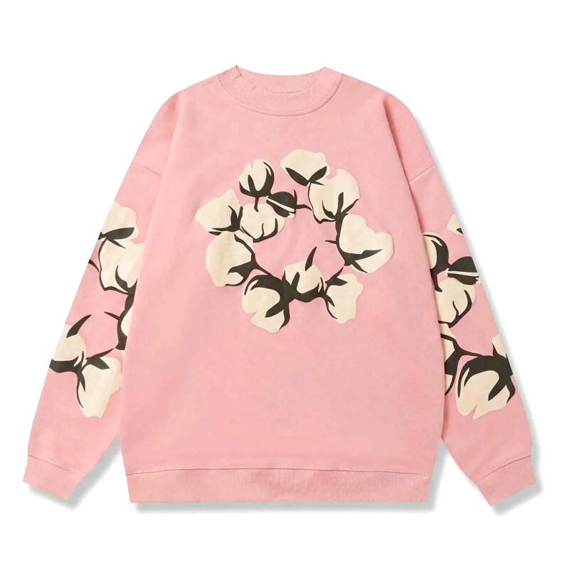 DENIM TEARS Pink Floral Sweatshirt