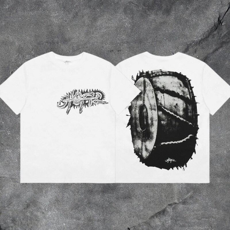 Denim Tears White Graphic T-Shirt Weekend Wear