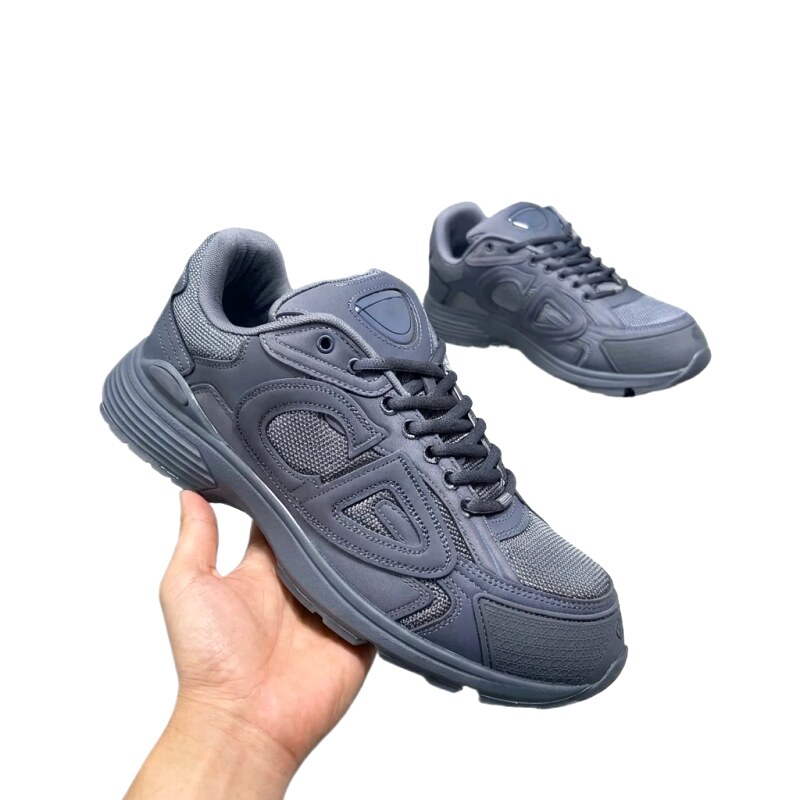 Dior B30 series retro-style gray shoes