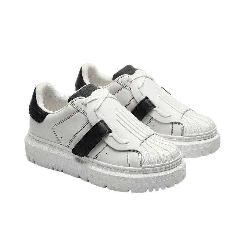 Dior black and white minimalist style board shoes