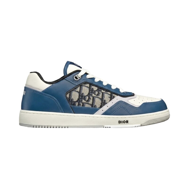 Dior blue and white retro-style sports shoes
