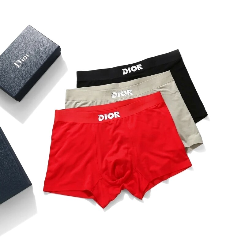 Dior classic three-color boxer shorts