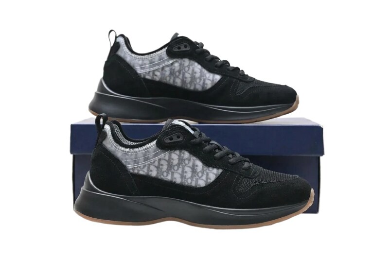 Dior monogram casual sports shoes