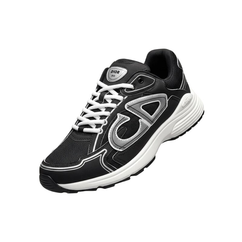 Dior retro black and grey sports shoes