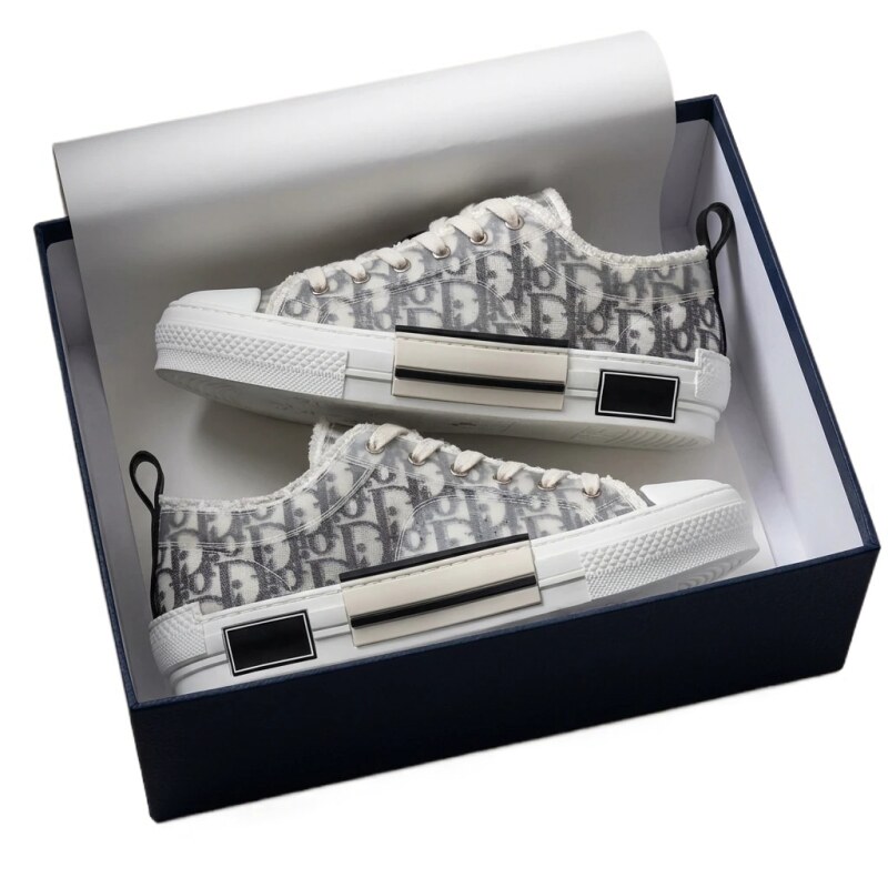 Dior vintage grey shoes with monogram pattern