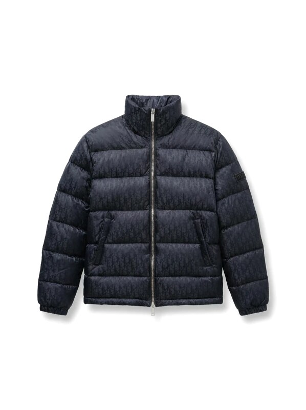 Dior's classic fashionable black down jacket