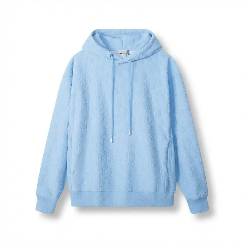 Dior's classic light blue hoodie