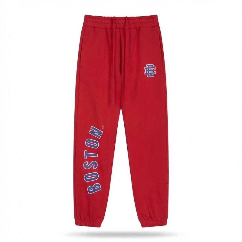 Eric Emanuel American Retro Red Sweatpants