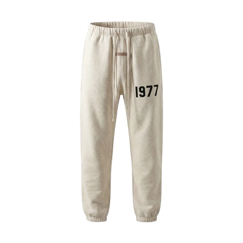 ESSENTIALS 1977 Minimalist Style Light Gray Pants