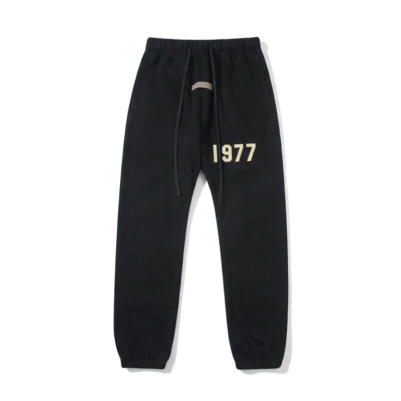 ESSENTIALS 1977 Wind Black Sweatpants