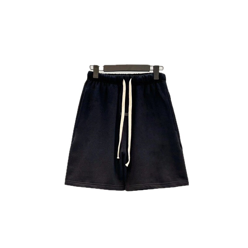 ESSENTIALS Basic Black Shorts