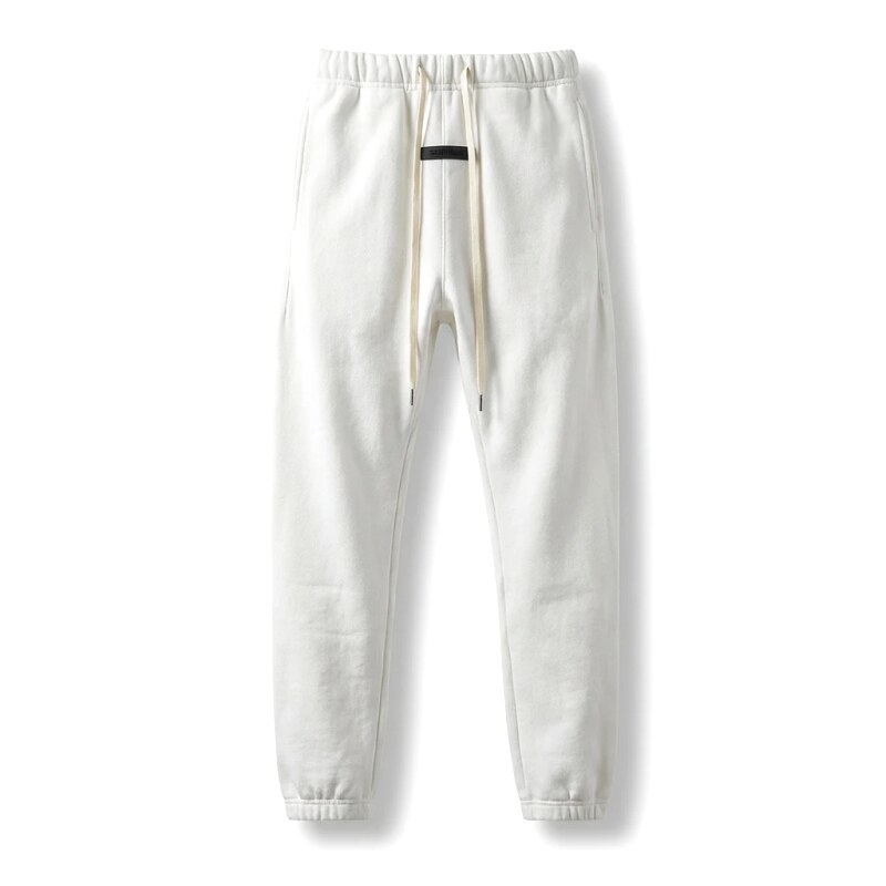 ESSENTIALS Basic Casual White Sweatpants