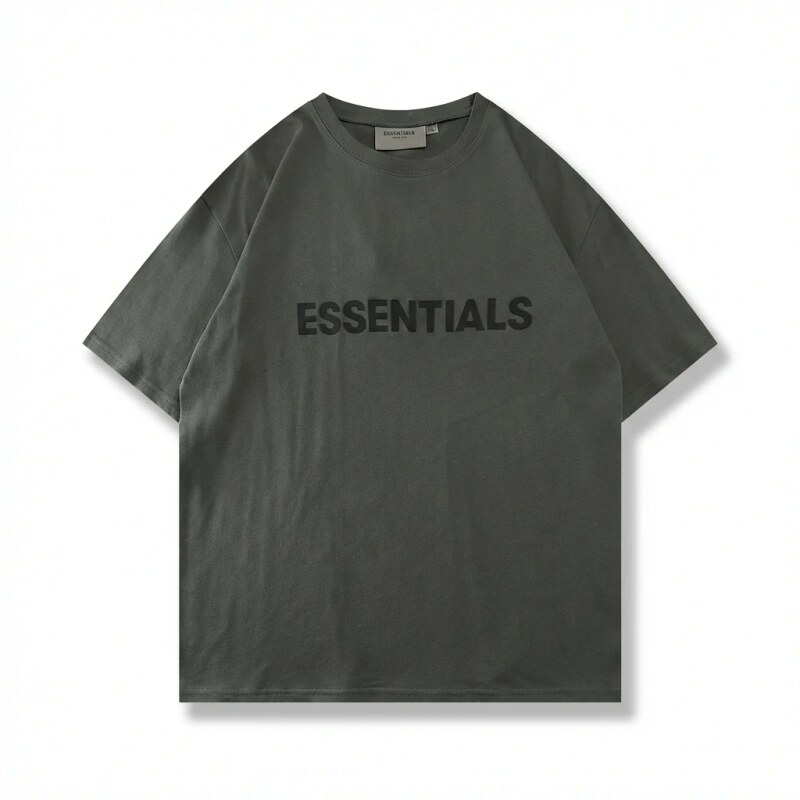 ESSENTIALS Basic Dark Grey T-shirt