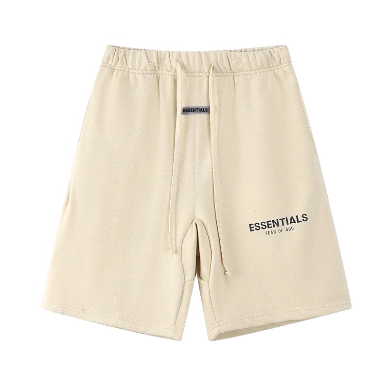 ESSENTIALS minimalist style beige shorts
