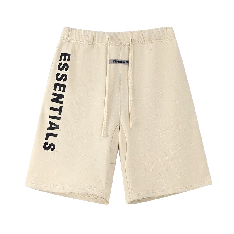 ESSENTIALS minimalist style beige shorts