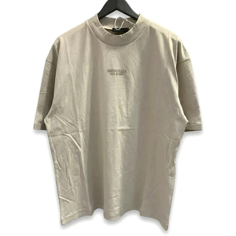 ESSENTIALS minimalist style beige T-shirt