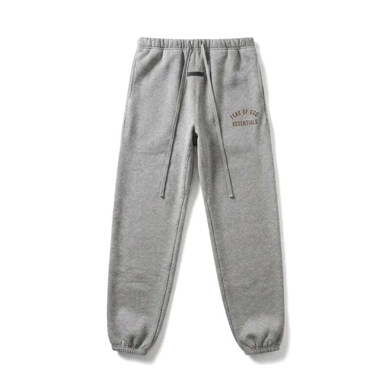 ESSENTIALS minimalist style grey sweatpants