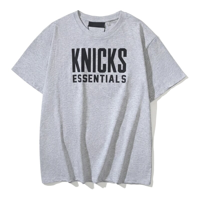 ESSENTIALS minimalist style grey T-shirt