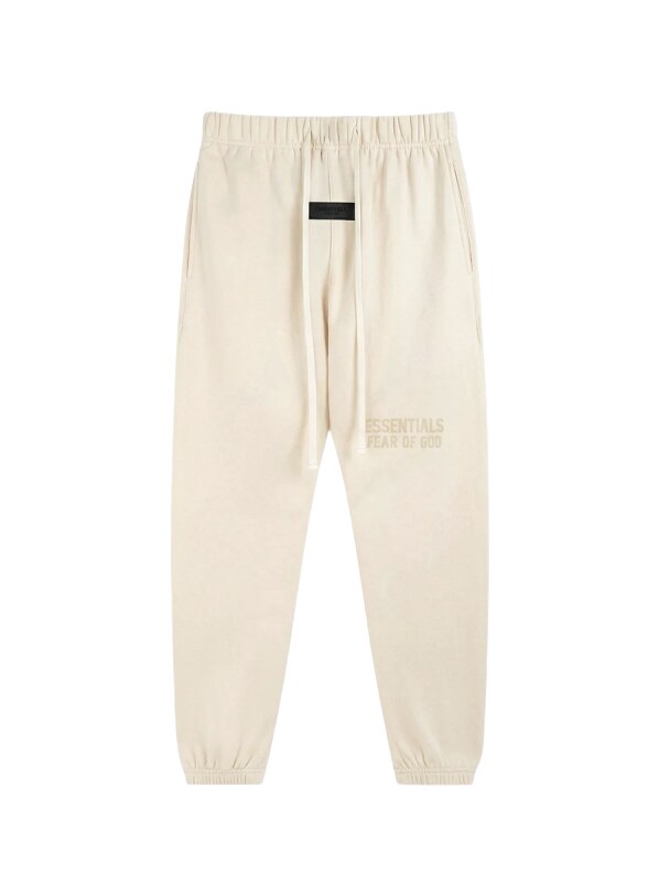 ESSENTIALS minimalist style off-white sweatpants