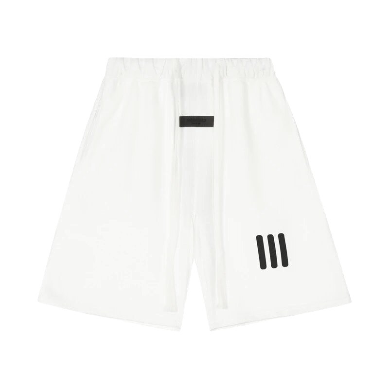 ESSENTIALS minimalist style white shorts