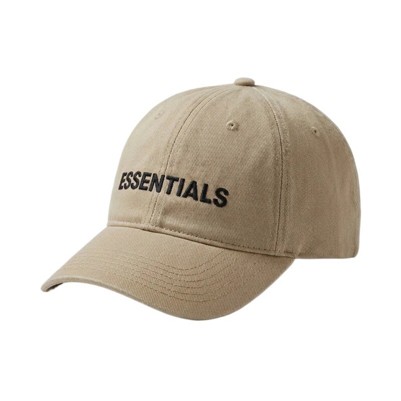 ESSENTIALS Simple Style Khaki Hat