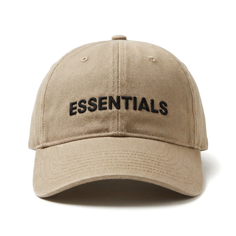 ESSENTIALS Simple Style Khaki Hat