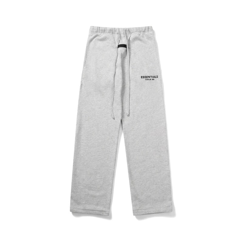 ESSENTIALS simple-style light gray sweatpants