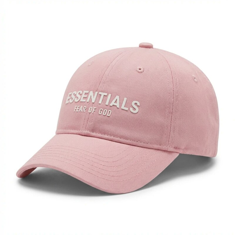 ESSENTIALS Simple Style Pink Hat
