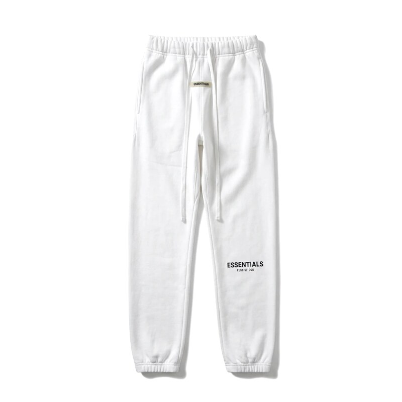 ESSENTIALS Simple Style White Sweatpants