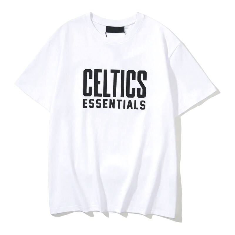 ESSENTIALS Simple Style White T-shirt