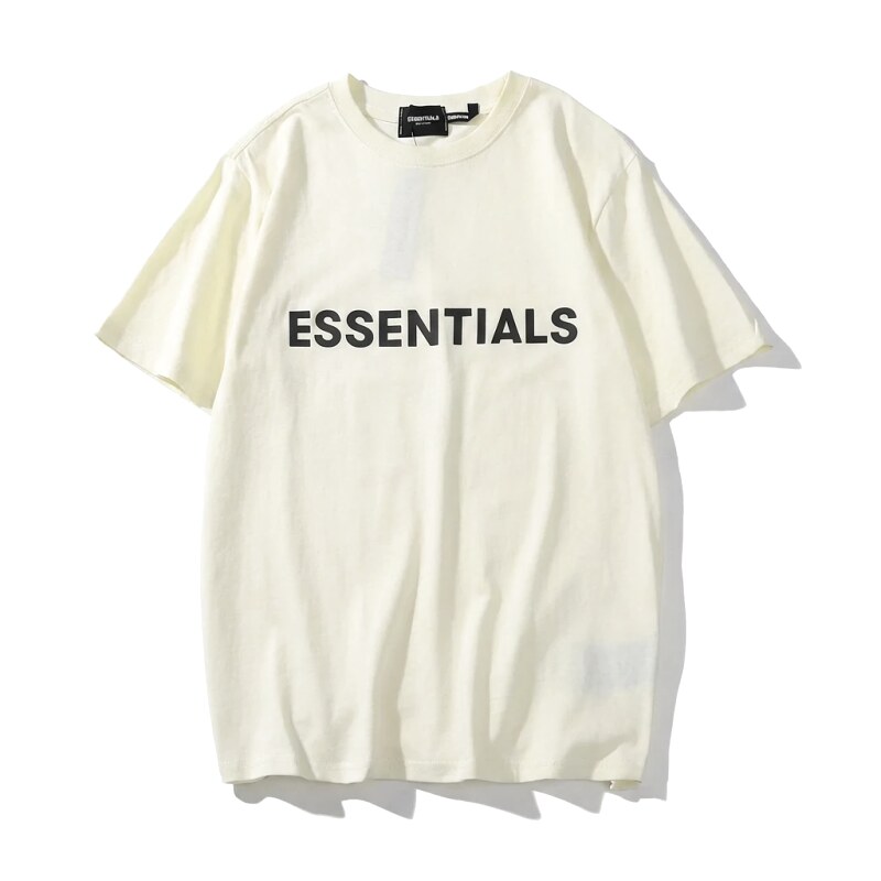 ESSENTIALS Simple White T-shirt