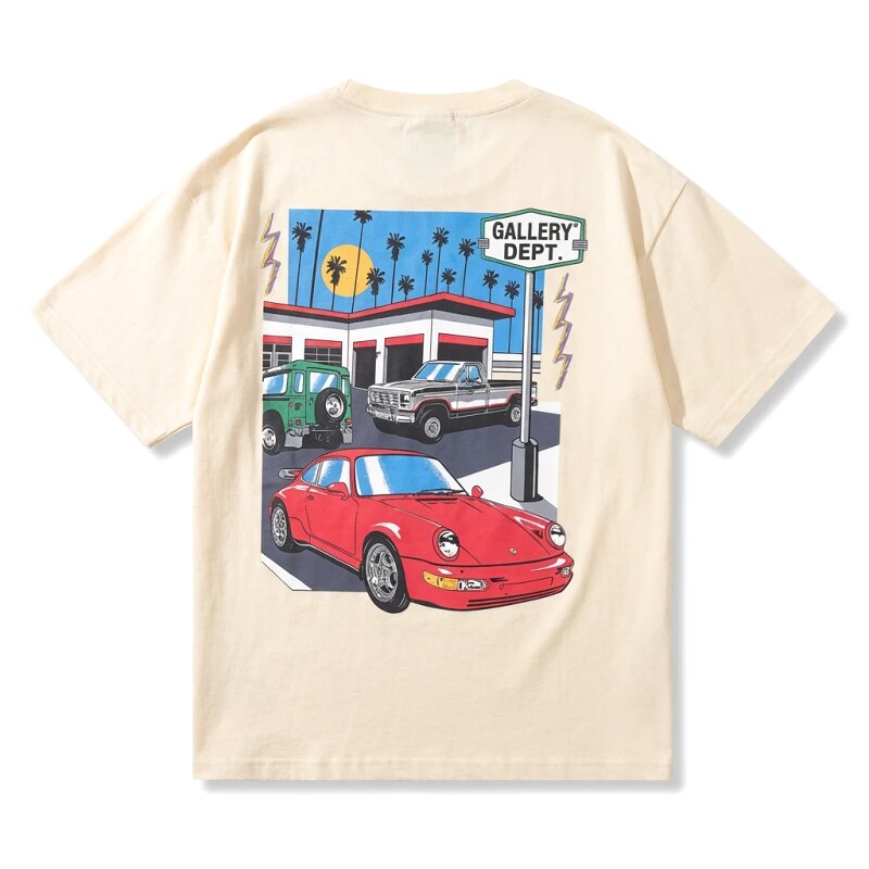 Gallery Dept Car Print Style T-shirt