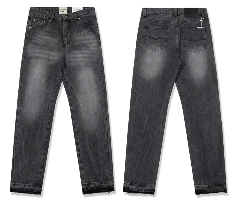 Gallery Dept. Distressed Black Jeans