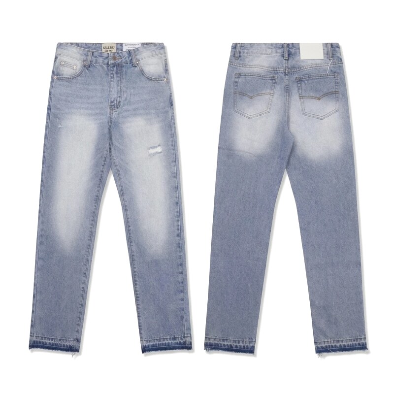 Gallery Dept. distressed light blue jeans