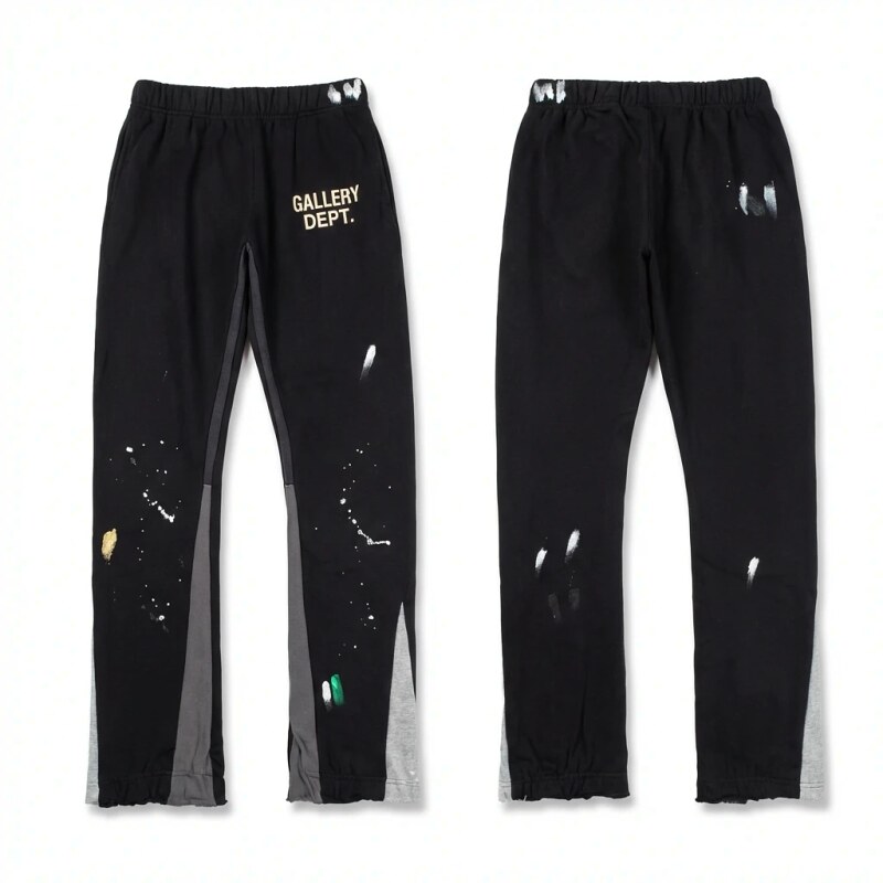 Gallery Dept Graffiti Style Black Long Pants